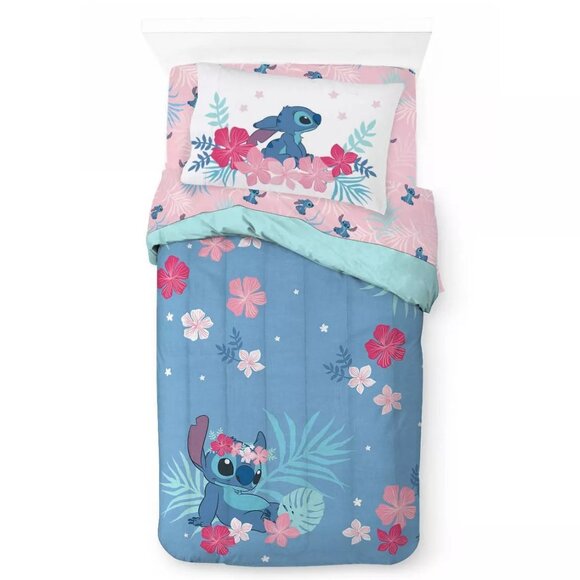 Disney Twin Stitch Kids' Twin Comforter 86 Inch L x 64 Inch W. Super Soft - Picture 1 of 3